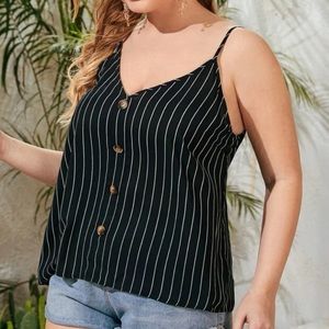 Plus Size Sleeveless Top